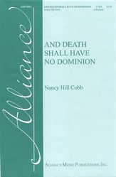And Death Shall Have No Dominion TTBB choral sheet music cover